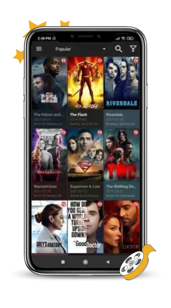 Cinema HD APK Ultimate Free Streaming App for Movies & TV Shows 20 Dark Mode Interface