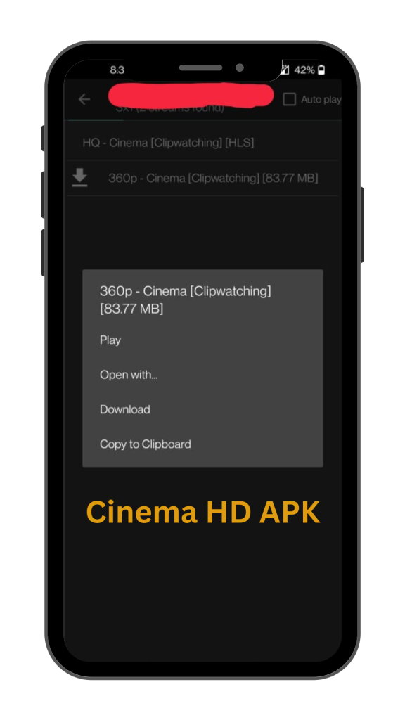 Cinema HD APK 3